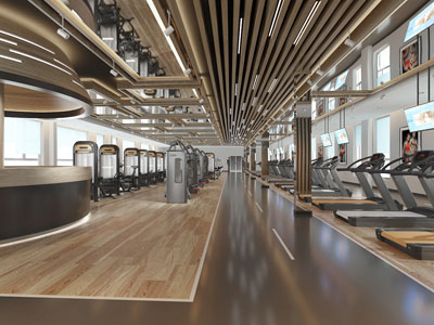 现代健身房