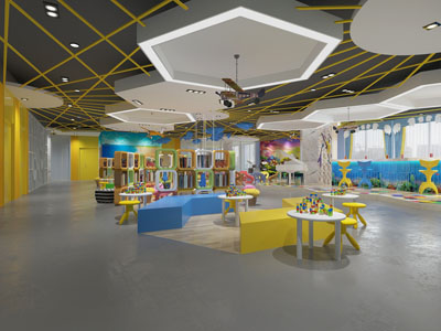 现代幼儿园多功能活动教室