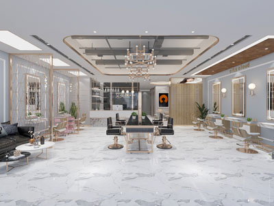 现代美容美发店