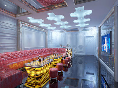 后现代KTV包房