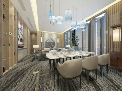 新中式客厅餐厅