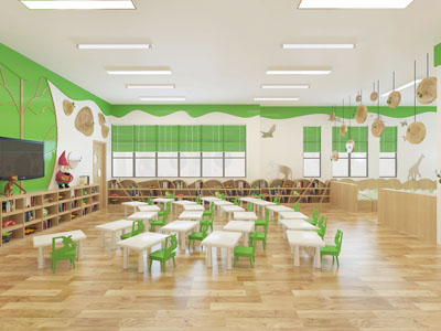 北欧幼儿园多功能活动教室