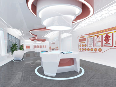 后现代党建文化宣传室展厅展览