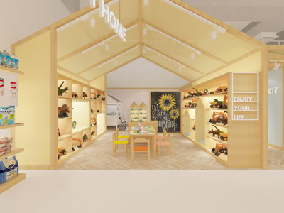 现代儿童玩具专卖店