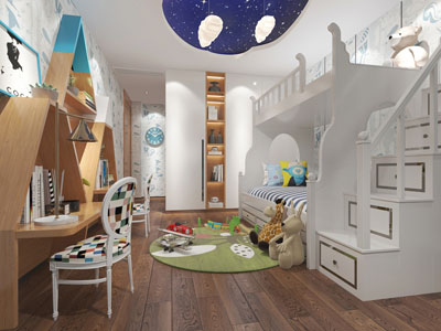 现代儿童房