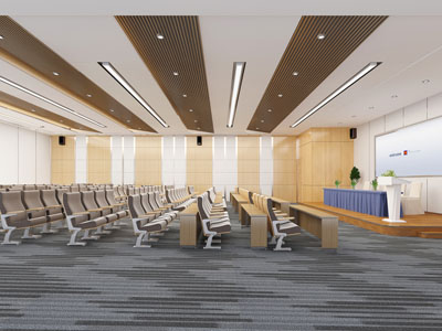 现代会议室报告厅