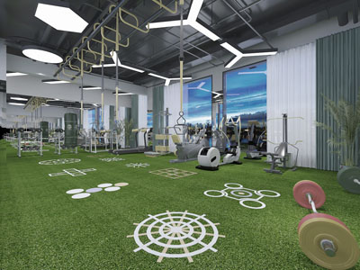现代健身房