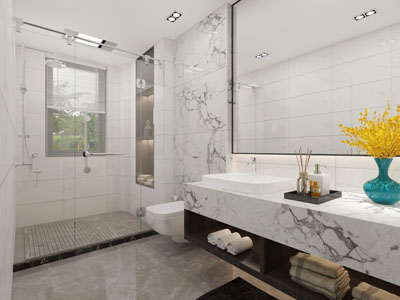 现代卫生间卫浴间淋浴间