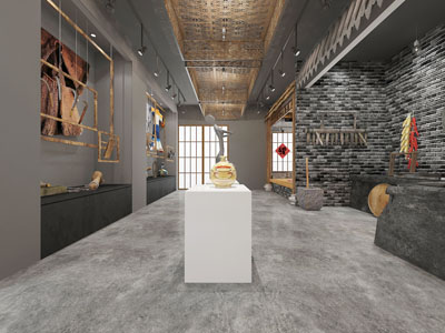 中式民宿展厅展览