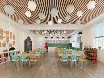北欧幼儿园活动教室