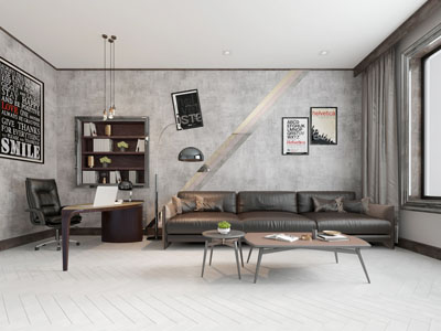 后现代董事长总经理办公室