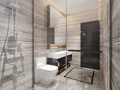 现代卫生间卫浴间淋浴间