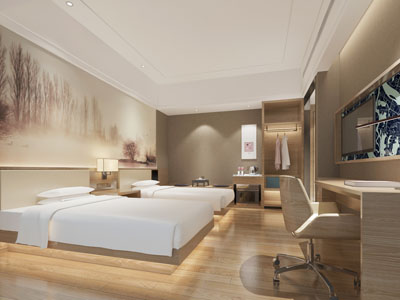 新中式酒店客房