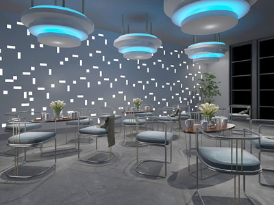 后现代咖啡厅饮品店