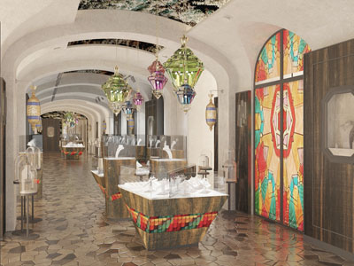 中东民族风情珠宝专卖店