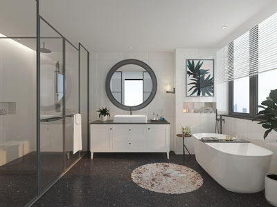 现代卫生间卫浴间