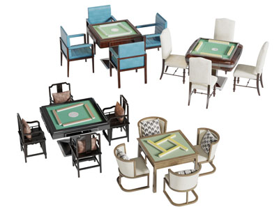 现代麻将桌娱乐桌