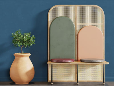 现代镂空装饰的休闲椅子