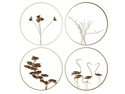 新中式圆形装饰挂件