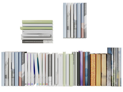 排列整齐的书籍