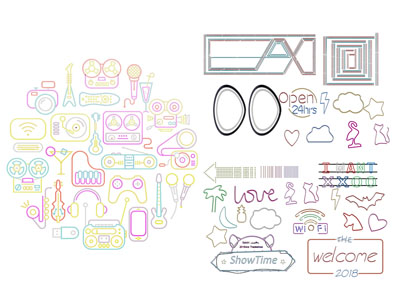 现代灯饰装饰挂件