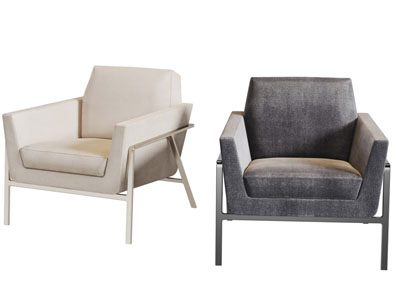 现代休闲单人沙发3d模型 现代休闲单人沙发