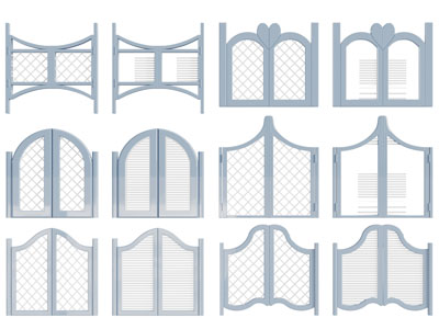 地中海牛仔门栅栏门