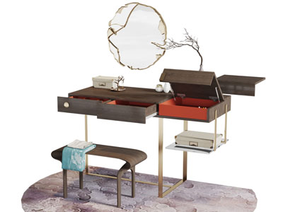 新中式化妆梳妆台