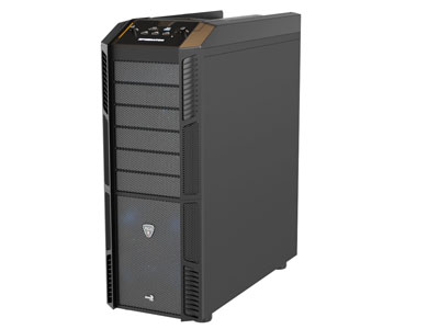 一个黑色的电脑机箱