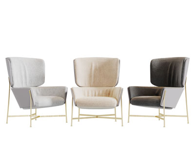 现代轻奢休闲椅子