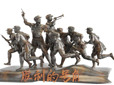 红军战士雕塑雕刻