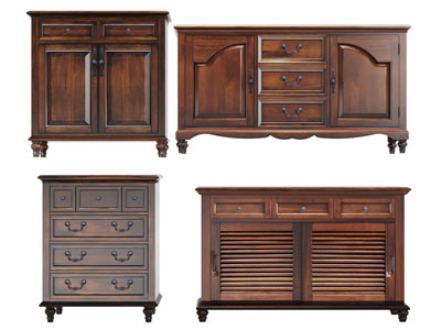 美式实木斗柜玄关柜边柜