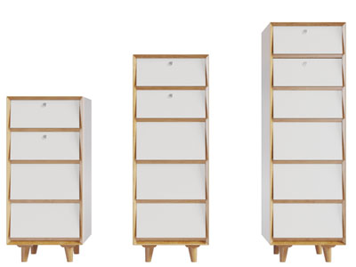 北欧实木斗柜收纳柜