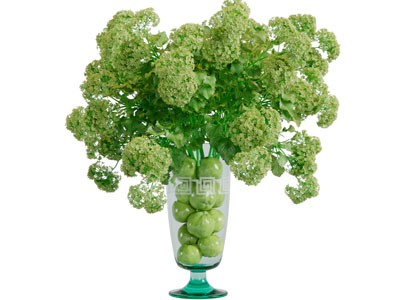 玻璃花瓶花卉3d模型 玻璃花瓶花卉