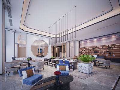 新中式茶馆茶室