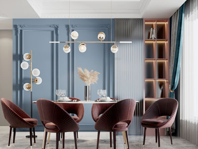 现代轻奢餐厅