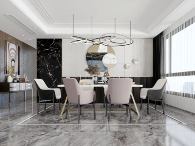 现代轻奢餐厅