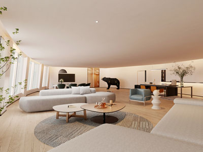 现代总经理董事长办公室