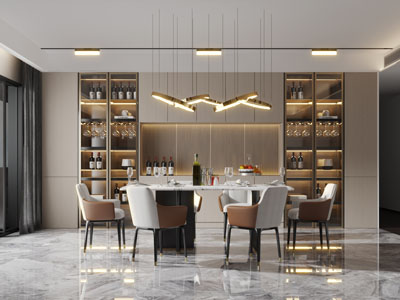 现代轻奢餐厅