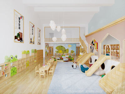 北欧幼儿空间活动教室