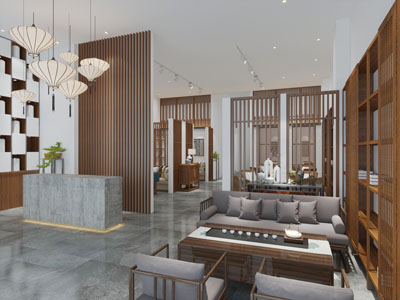 新中式茶馆茶室