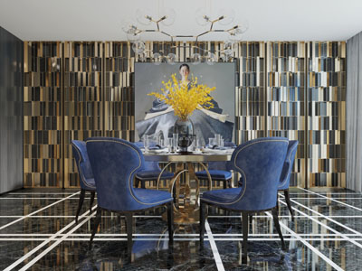 现代轻奢餐厅