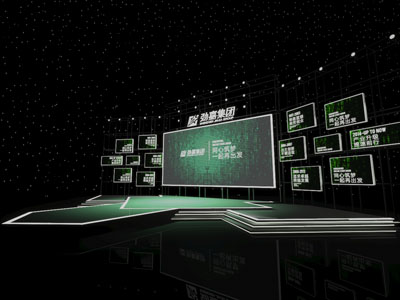 后现代发布会舞台