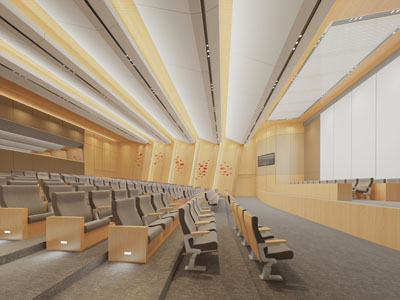 现代会议室报告厅