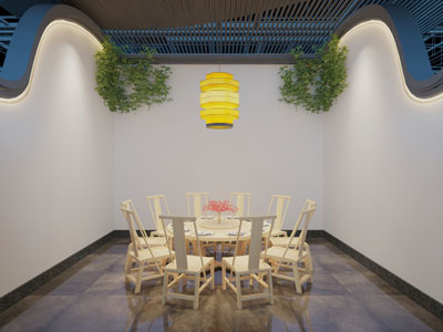 中式酒店包厢包间