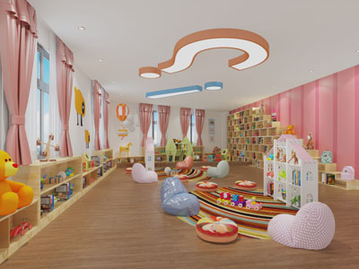 现代幼儿空间活动教室