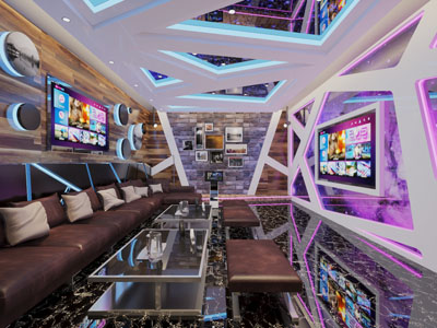 后现代KTV包房