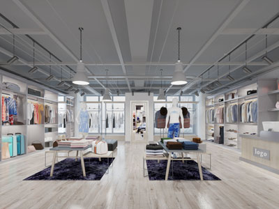 后现代服装专卖店