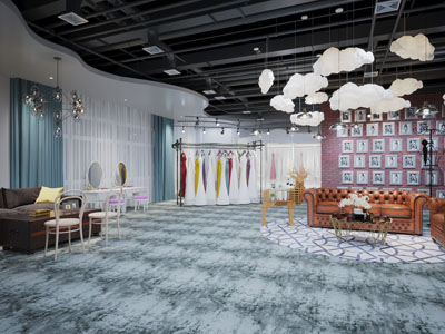 后现代婚纱专卖店