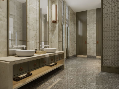 新中式公共卫生间